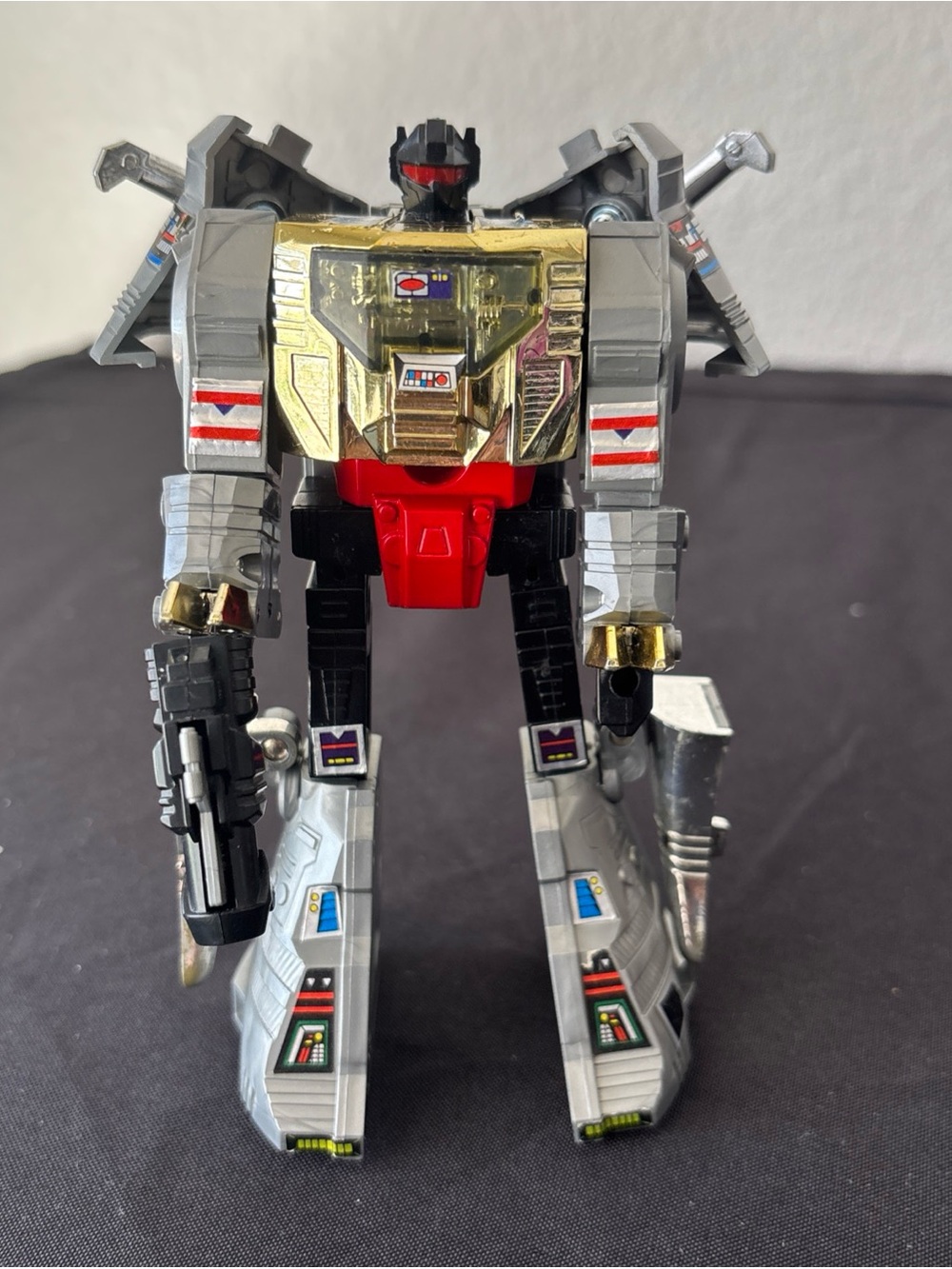Vintage Transformers G1 Grimlock Dinobot Hasbro Action Figure Incomplete *SeePix